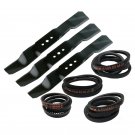 Kniv- och drivremspaket