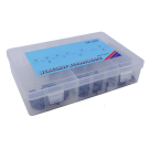 Sortimentlåda med E-clips - 300 delar