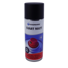 Hagmans sprayfärg matt svart RAL 9005 - 400 ml