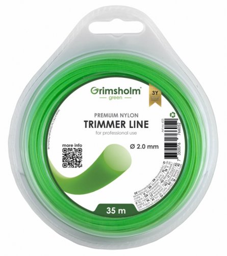 Trimmertråd (rund) 2,0 mm - 35 meter
