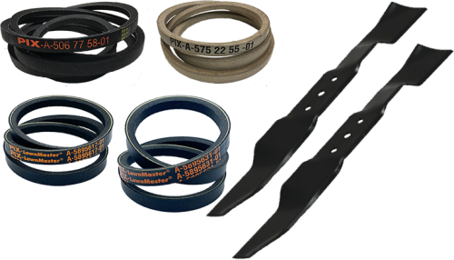 Kniv & drivremspaket till Husqvarna Rider 112C (967178402)