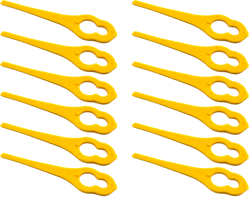 12-pack trimmerknivar Bosch F016800183