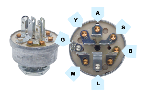Tändningslås 7-polig