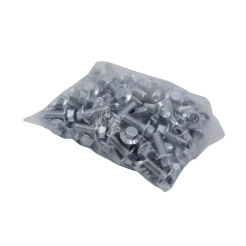 100-pack flänsskruv - M8x20 mm