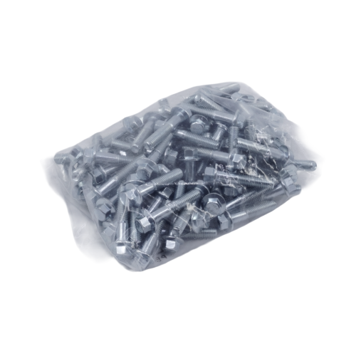 100-pack flänsskruv - M8x40 mm