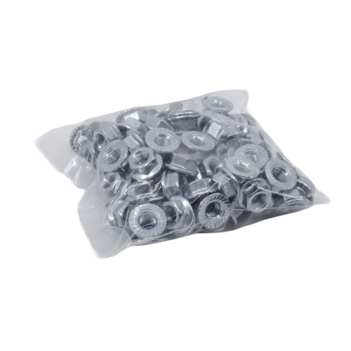 100-pack tensiflänsmutter - M8