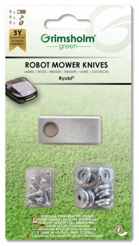 Robotknivar 9-pack till Ryobi Roboyagi