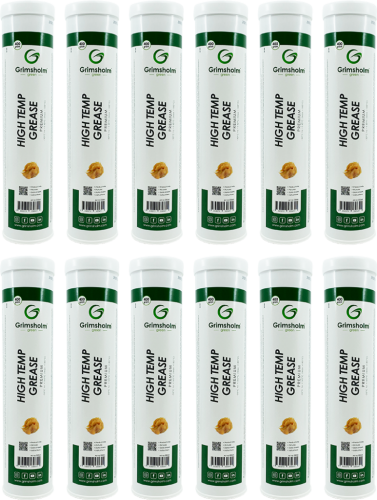 12-pack Grimsholm Green högtemperaturfett Premium 400g