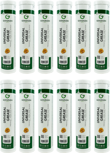 12-pack Grimsholm Green universalfett Premium Grease 400g
