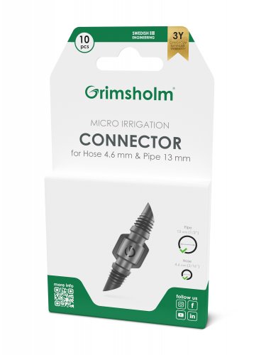 Skarvkoppling 4,6 mm (3/16") - 10 st