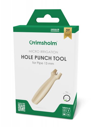 Håltagningsverktyg till 13 mm (1/2") droppslang