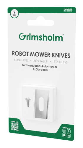 9-pack turn-around knivar Husqvarna Automower
