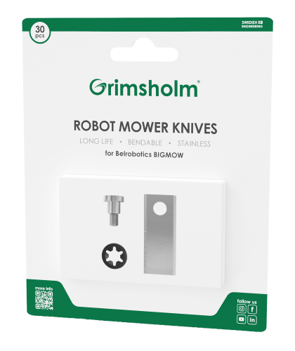 Robotknivar 30-pack till Belrobotics BIGMOW