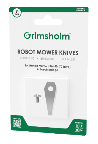 Robotknivar 9-pack till Bosch Indego