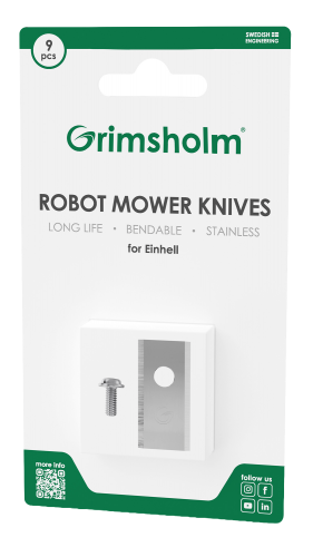 Robotknivar 9-pack till Einhell robotklippare
