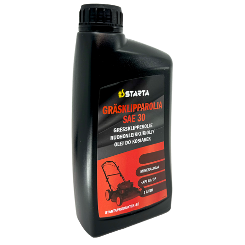 STARTA Gräsklipparolja (motorolja) SAE 30 - 1 liter