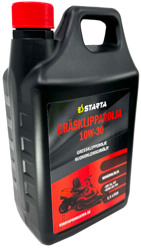 STARTA Gräsklipparolja 10W-30 - 1,4 liter