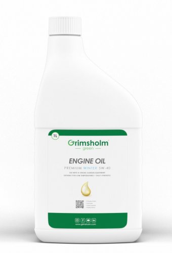 Grimsholm Green motorolja 5W40 för vinterbruk