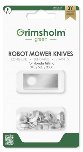 Robotknivar 9-pack till Honda Miimo