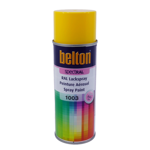 Belton sprayfärg signalgul RAL 1003 - 400 ml