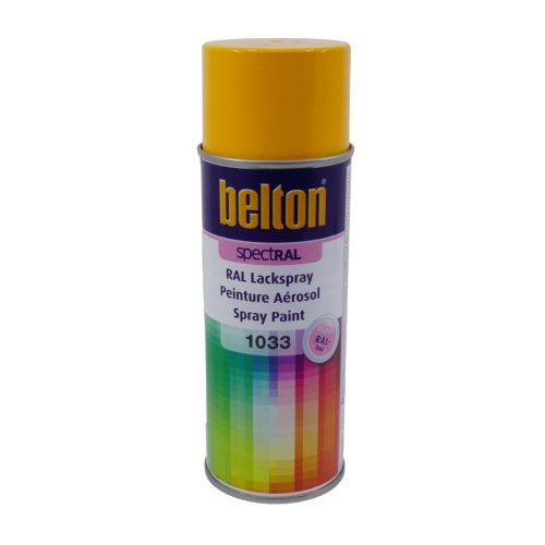 Belton sprayfärg dahliagul RAL 1033 - 400 ml