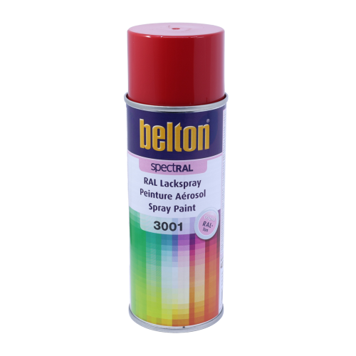 Belton sprayfärg signalröd RAL 3001 - 400 ml