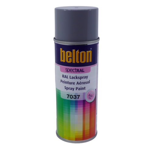Belton sprayfärg dammgrå RAL 7037 - 400 ml