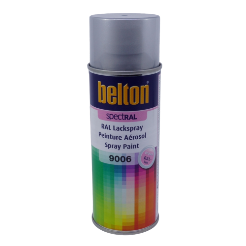 Belton sprayfärg vitalumini RAL 9006 - 400 ml