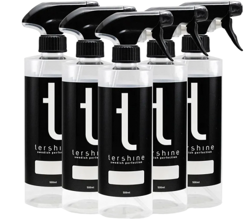Tershine Bottles 5-pack inkl. trigger och etikett