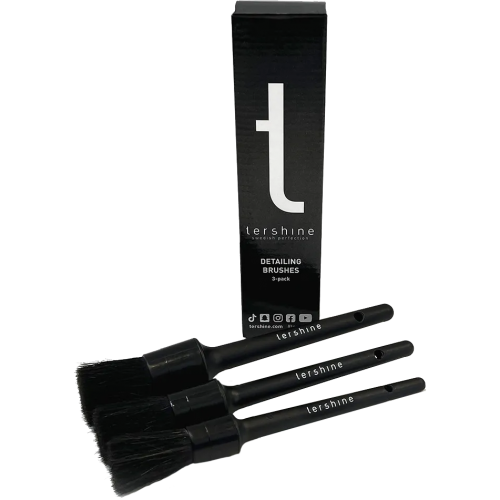 Tershine Detailing Brushes 3-pack