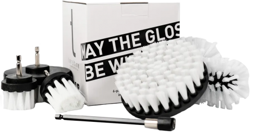 Tershine Drill Brushes 6-pack - medium